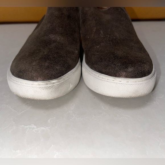 Gentle Souls Brown metallic Slip-On Sneakers GUC - Picture 5 of 9